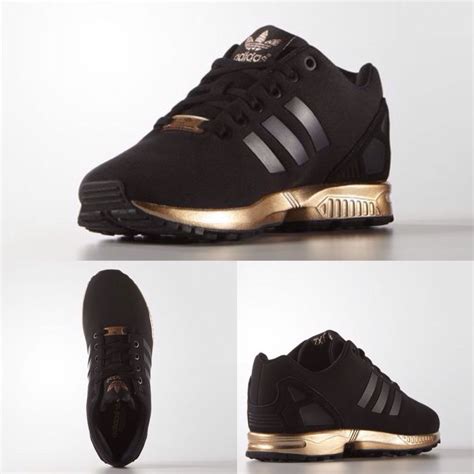 adidas zwart gouden strepen|adidas zwarte schoenen.